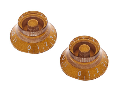 Allparts Bell Knobs to 11 Gold
