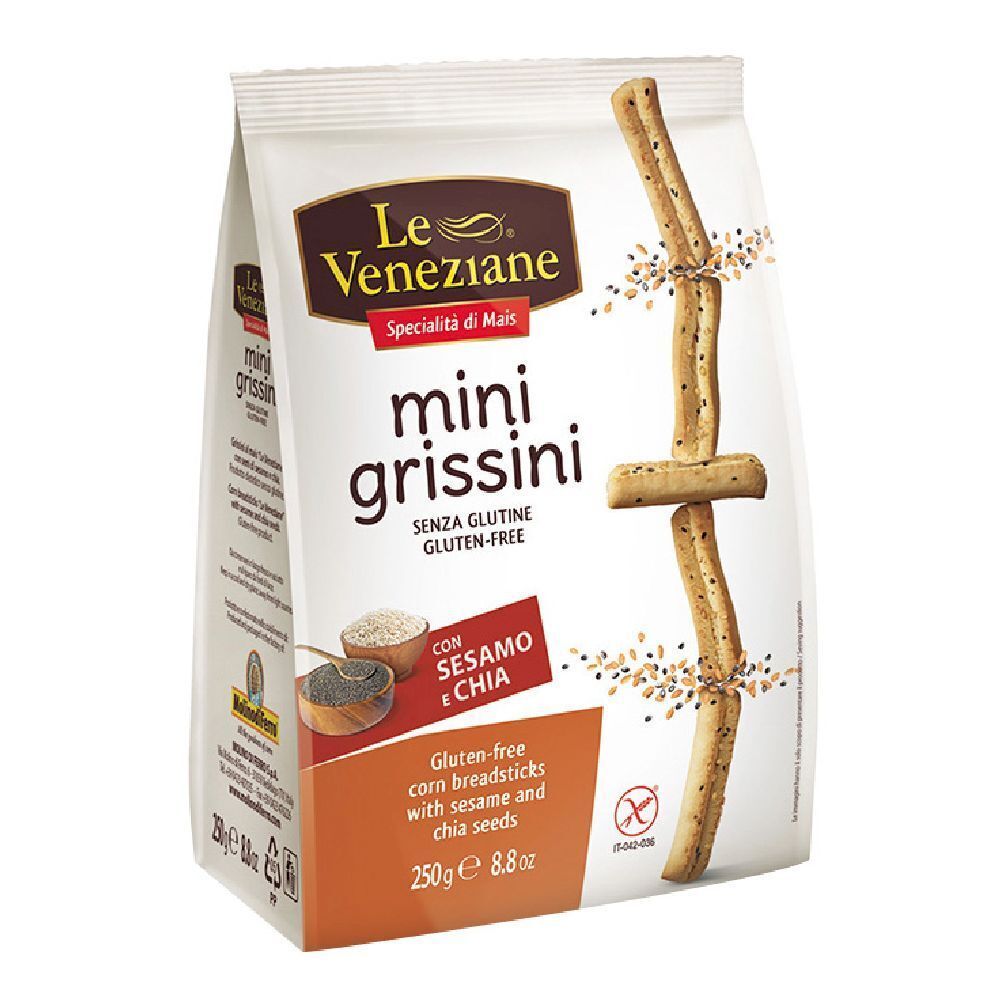 Le Veneziane Mini Grissini Sesamo E Chia 250 G g
