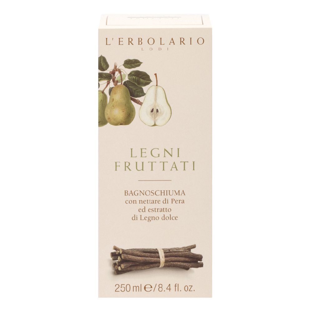 L'Erbolario Legni Fruttati Bagnoschiuma 250 ml Schiuma da bagno
