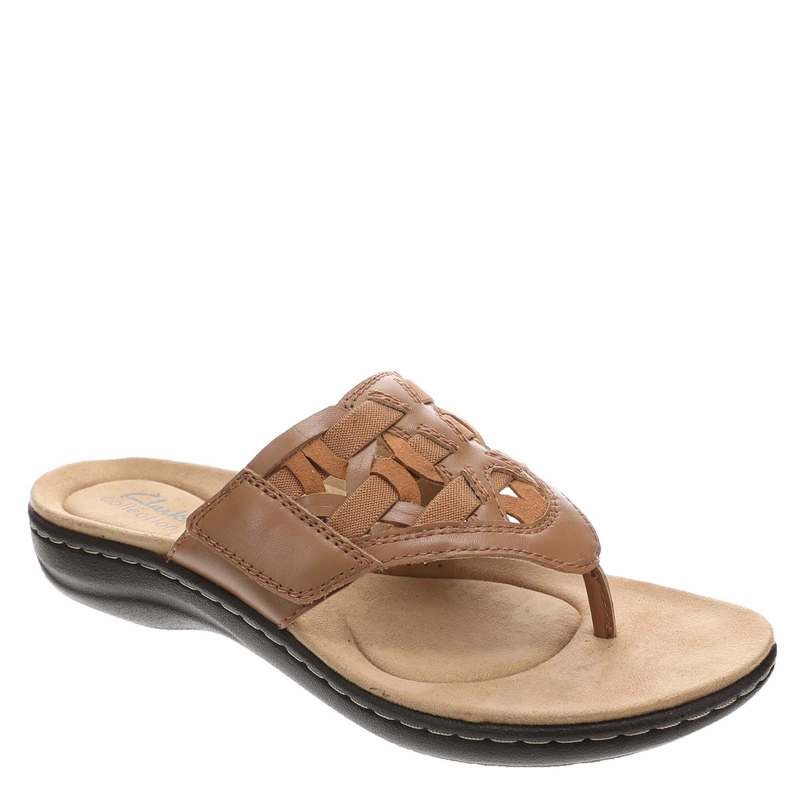 Clarks Laurieann Mia - Womens 9.5 Tan Sandal Medium