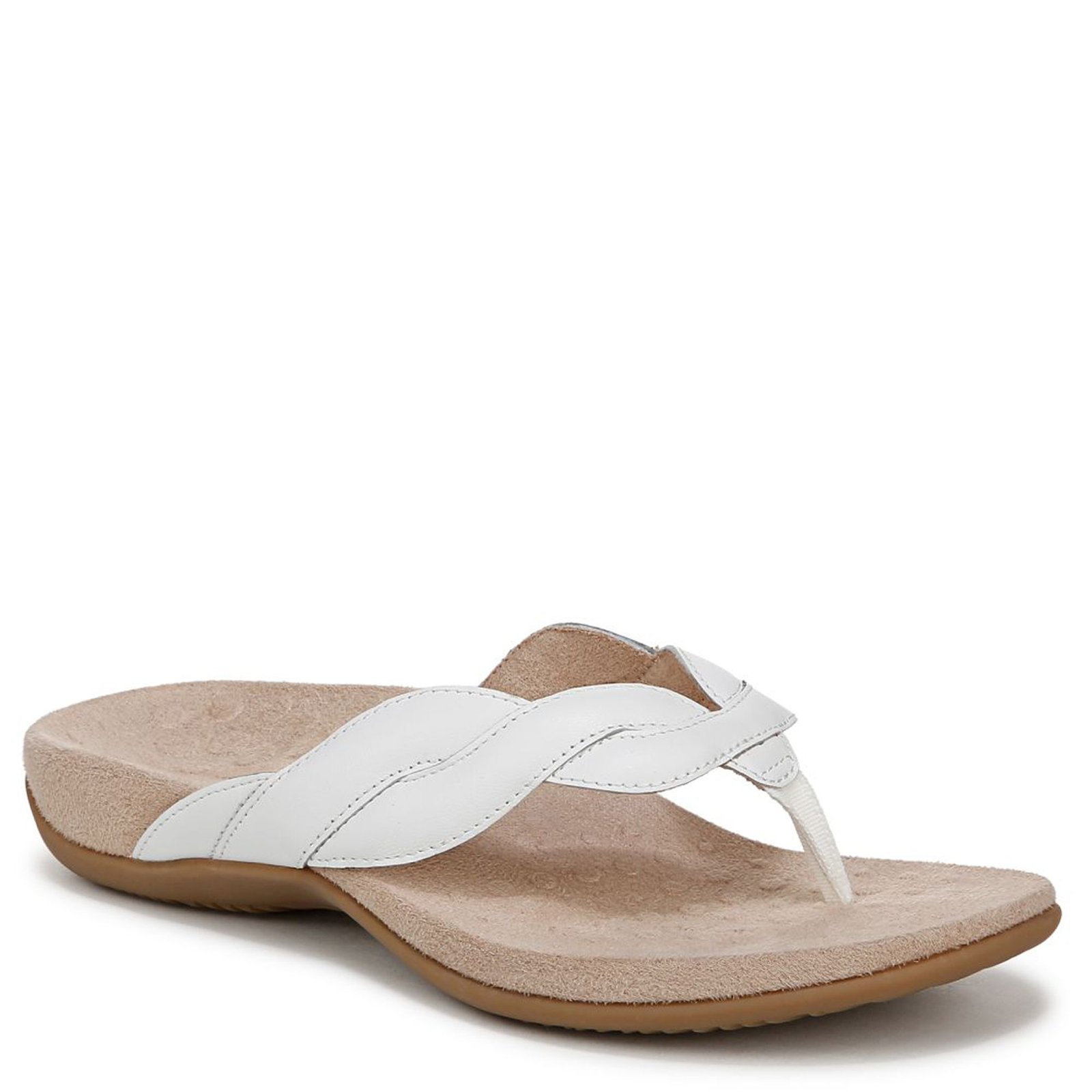 Vionic Bella Braid - Womens 7 White Sandal N