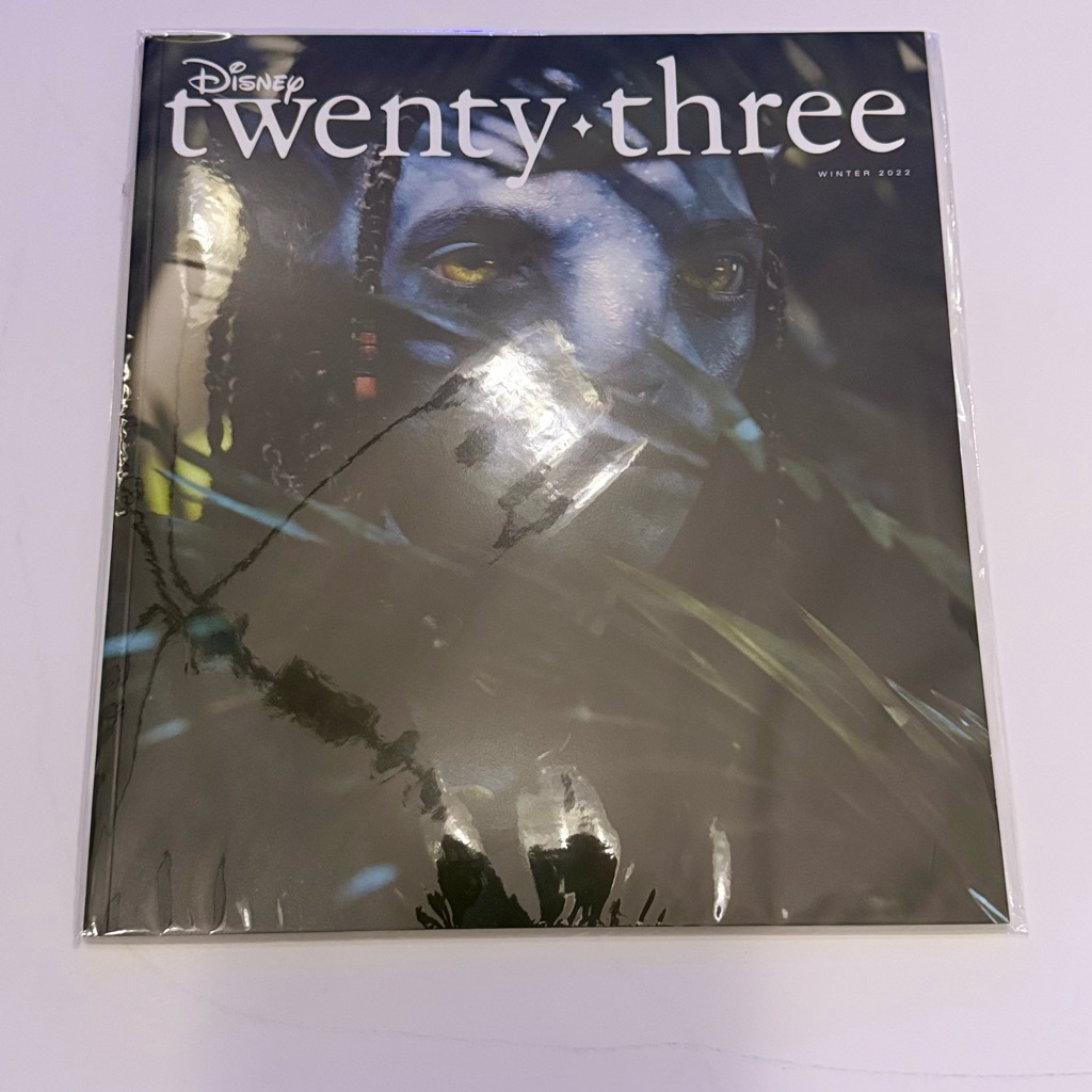 Disney Other | Disney Twenty-Three Magazine With Avatar: The Way Of Water Cover | Color: Black/Blue | Size: Os