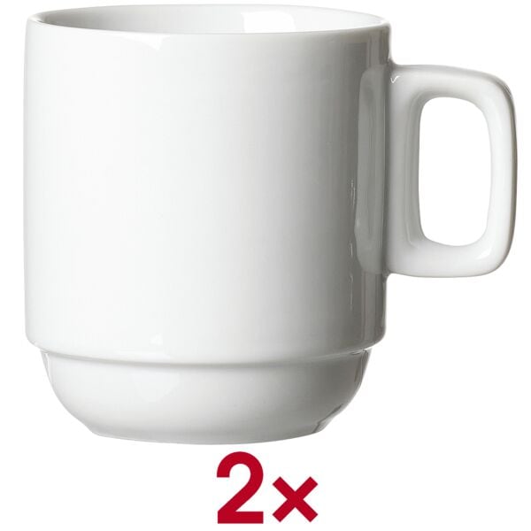 Ritzenhoff & Breker Kaffeebecher-Set »Bianco« 245 ml 2 Stück weiß