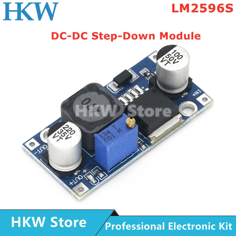 Modulo di alimentazione step-down DC-DC LM2596s Modulo step-down regolabile 3A Regolatore di tensione LM2596 24V 12V 5V 3V