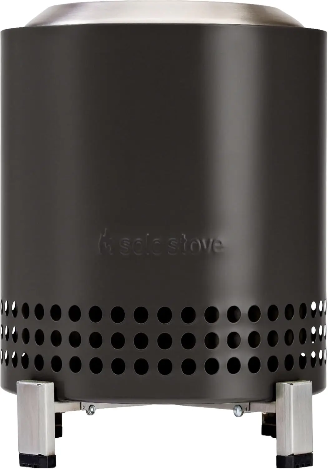 Mesa XL Tischfeuer für Draußen | Raucharmer Mini-Tischkamin, Deko für Garten, Terrasse, Balkon, für Pellets/Holz, Edelstahl, inkl. Image