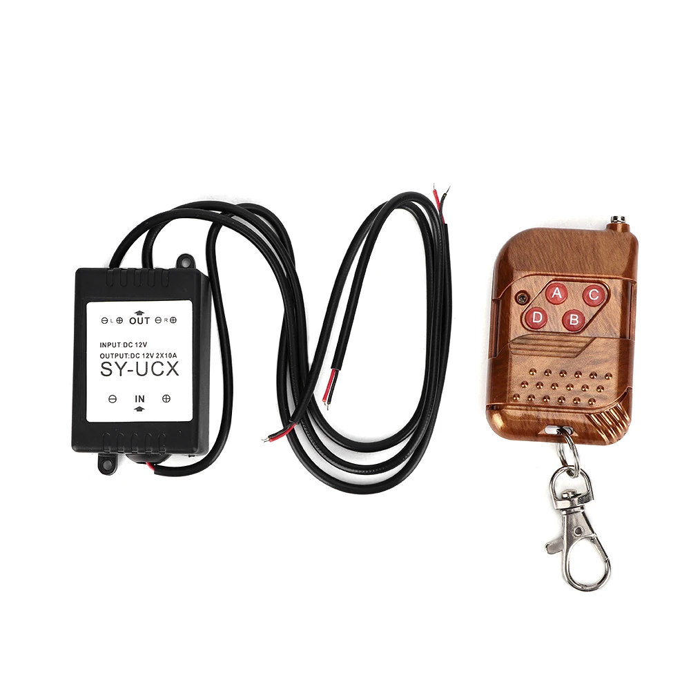 12V 1.5W Universal Wireless Strobe Control Module for Car Motorcycle LED DRL Flash Controller System Car Electronic Accessories