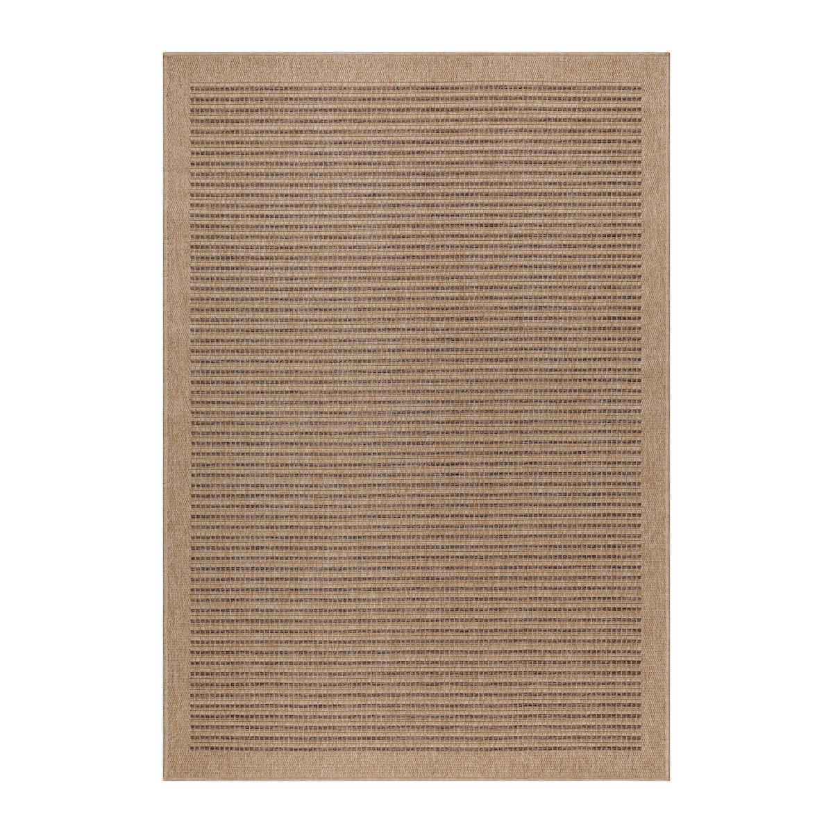 Teppich Balkon Vintage Pflegeleicht Waschbar Strapazierfähig Terrasse Küche Schwarz 120x170 cm OEKO-TEX – JUNGFRAU von Kadima Design Image
