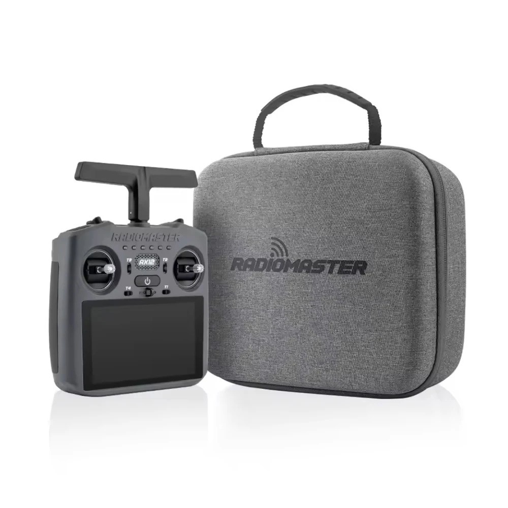 Radiomaster AX12 Android 2,4G 16CH 5,5-Zoll IPS Touchscreen Funkfernsteuerung ExpressLRS X5 Hall-Joystick mit Integriertem ExpressLRS Image