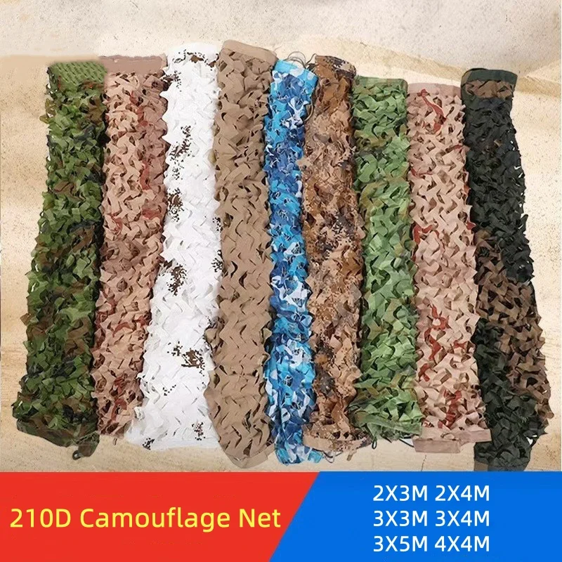 210D verstärktes Tarnnetz, weiße Dschungelwüste, Schwimmbad, Strandpavillon, Garten, Sonnenschutz, Tarnnetz, individuell gestaltet Image
