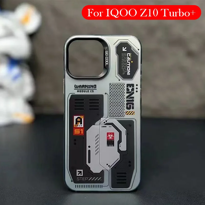 Micro Matte Case für IQOO Z10 TURBO Plus Airbag Back Cover Case für IQOO Z10 TURBO+ Image