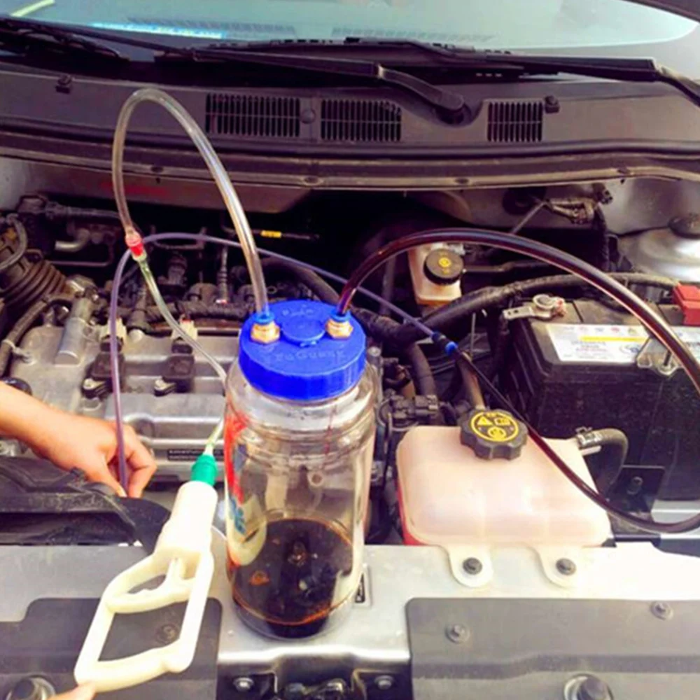 2l Auto Ölwechsel pumpe Bremse Entlüftung flüssigkeit Pumpen Absaugung Auto pflege Wartung Reparatur werkzeuge Motorrad Zubehör Universal Image