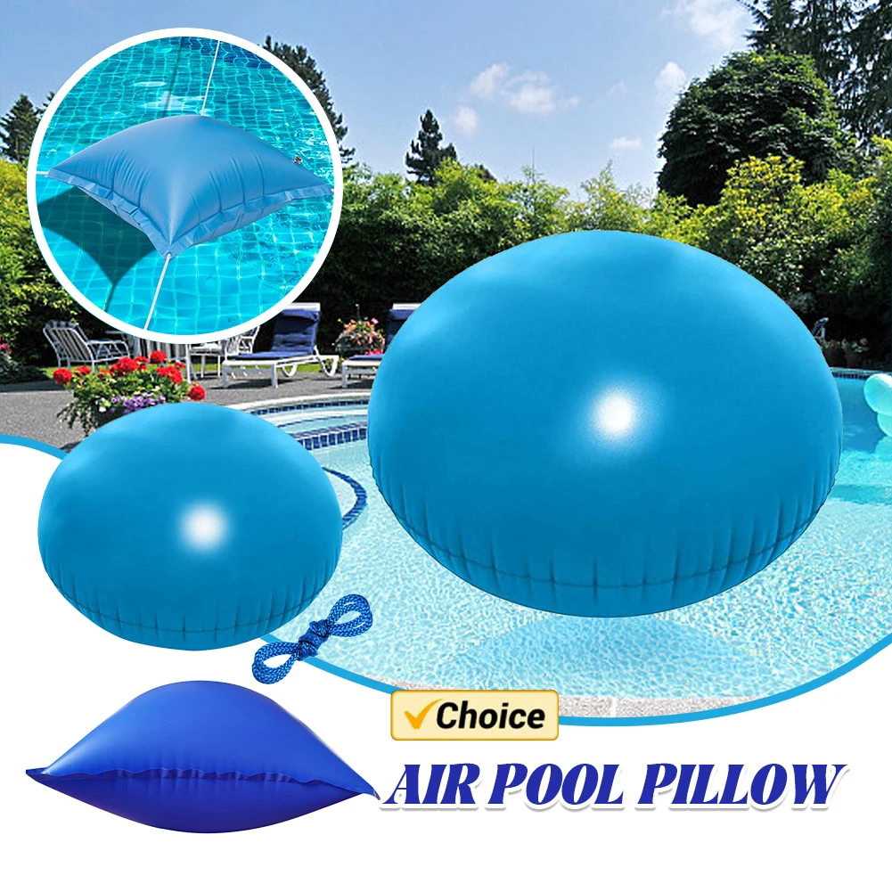 Oreiller de piscine à Air, couverture de piscine en PVC, oreiller d'air, couverture de piscine d'hivernage, résistant au froid pour piscines hors sol