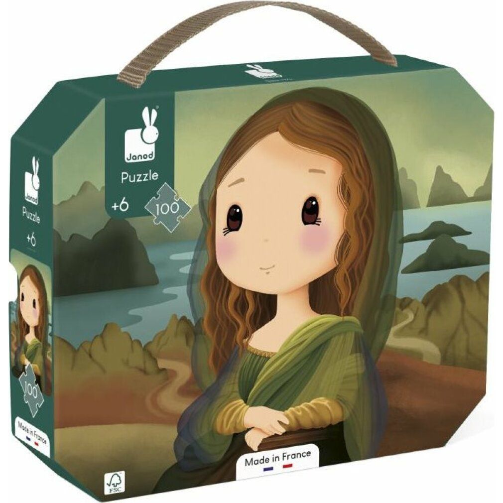 Puzzle janod in astuccio Ispirato a da Vinci 100 pezzi 1 St