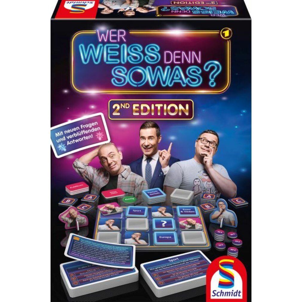 Schmidt Spiele Chi lo sa? 2a edizione, gioco di società 1 St