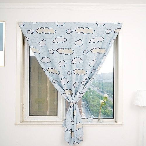 Verdunkelungsvorhänge (2er-Pack), bohrfrei, temporärer Fensterschutz mit Klettverschluss, einfache Montage, ideal für Studentenwohnheime, Schlafzimmer und Apartments, Sonnenschutz Image