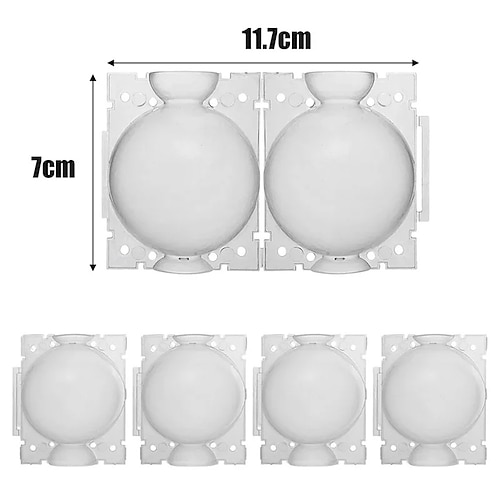 30 Stück Bewurzelungskugeln für Pflanzen, Hochdruckvermehrung, Wurzelzuchtbox, Garten, wiederverwendbare Stecklings- und Veredelungskugeln, Zuchtgerät Image