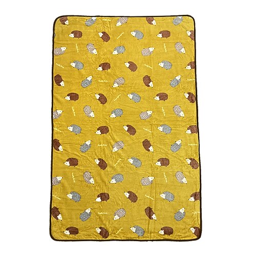 Flanell-Schaldecke, multifunktionale Reisedecke, Kissendecke, Schlafdecke, faltbarer Umhang, weiche, leichte, tragbare Überwurfdecke Image