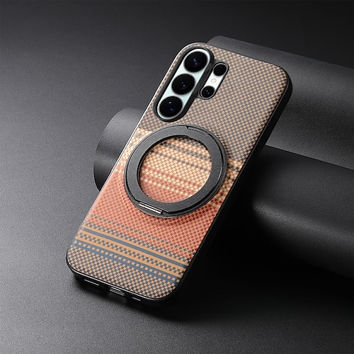Handy Hülle Handyhüllen Für Samsung Galaxy S26 S25 Edge S24 FE S23 Ultra Plus A56 A36 A26 A16 A35 5G A15 Magnetische Adsorption Mit Ständer Stoßfest TPU PU-Leder Image