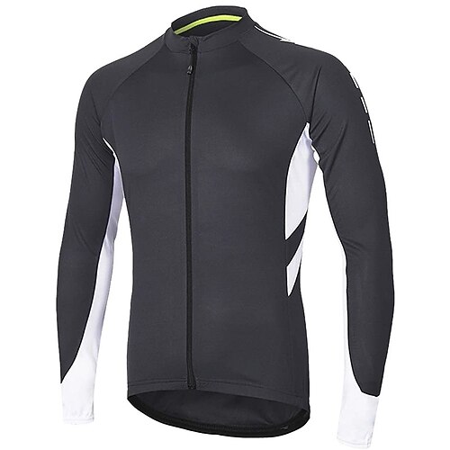 Herren Fahrradjacke Regenjacke Packbar Wasserdicht Winddicht UV Schutz Fahhrad Jacke Windjacke Mountainbike MTB Straßenradsport Stadtradfahren Schwarz Blau Grün Fahrradbekleidung Image