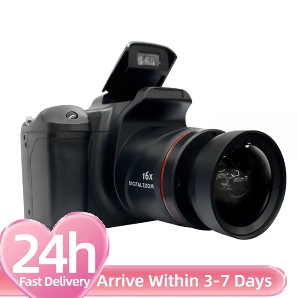Fotocamera Digitale 16MP con Schermo LCD da 2,4 Pollici Videocamera con Zoom Digitale 16X Registratore Video per Fotografia