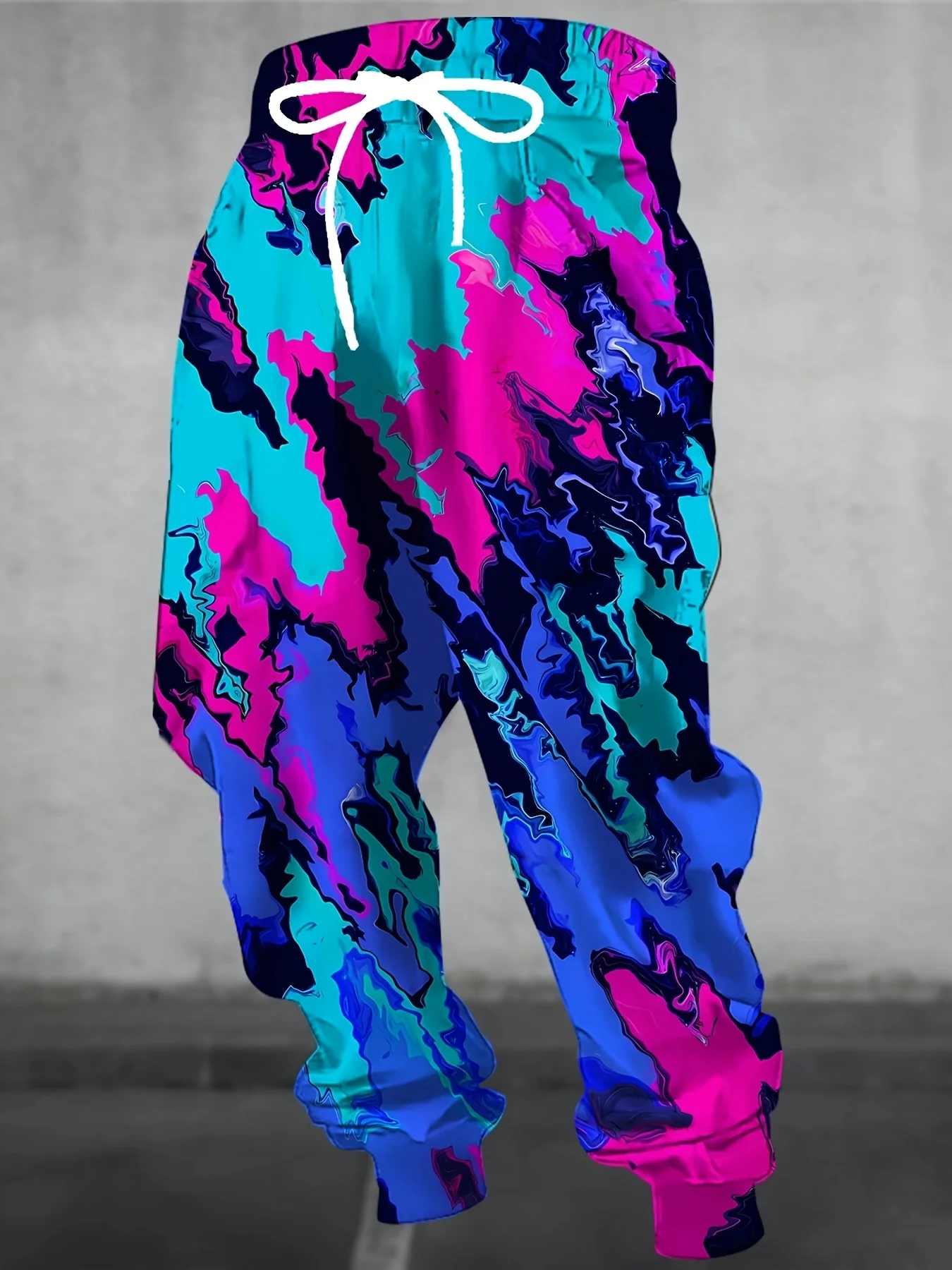 2026 Mode Sommer Neue Graffiti-Style Outdoor Loose Pants 3D-Druck 2K Street Style Streetwear Gerade Hosen Große Größen