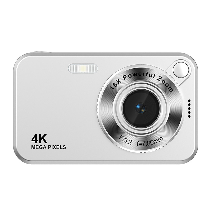 4K Digital Camera for Photography 64MP, Autofocus Vlogging Camera for YouTube, 16X Zoom Compact Camera for Students Beginners Teens, Portable Point and Shoot Camera with Flash Filters, Gift