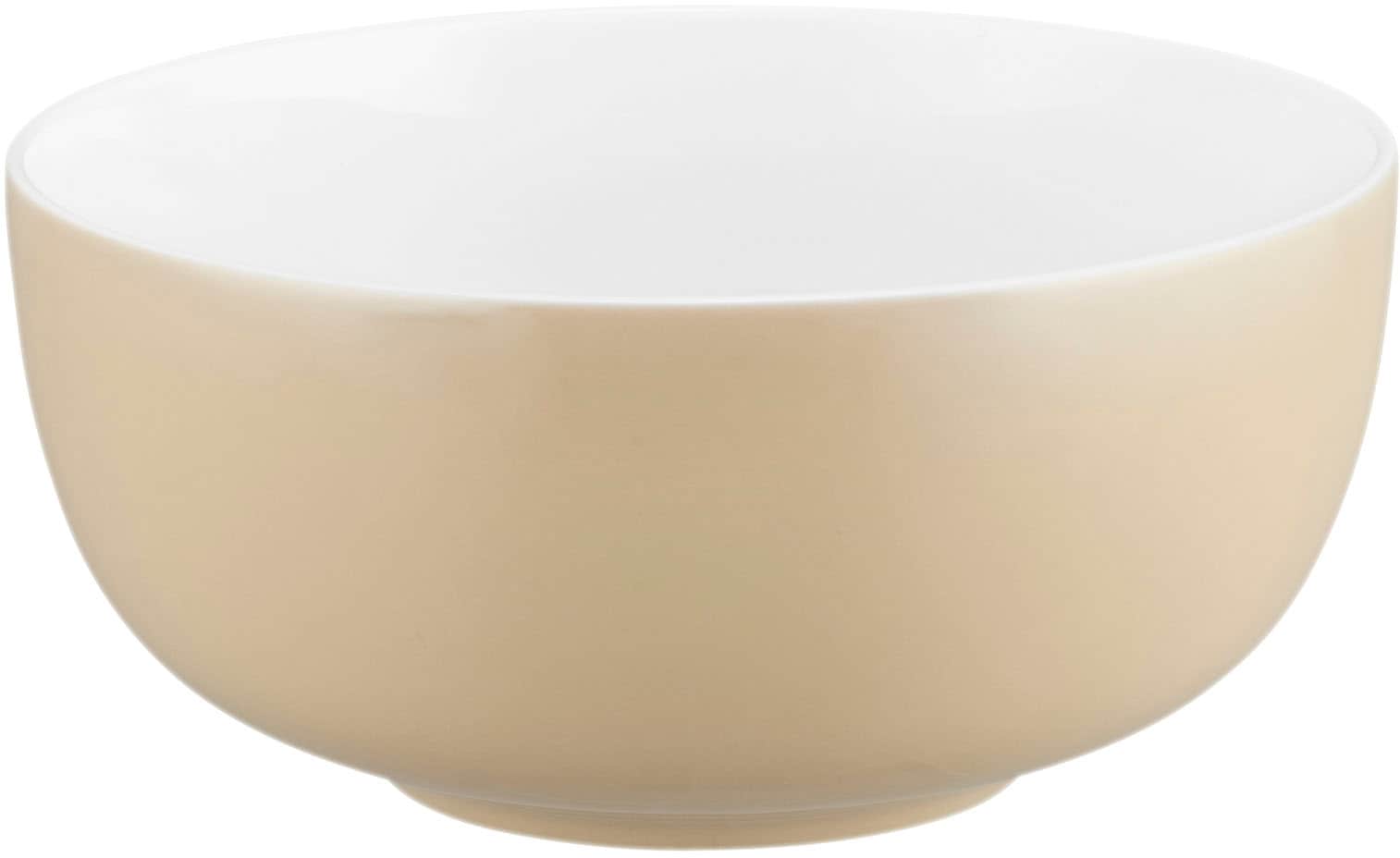 Müslischale SELTMANN WEIDEN "Liberty Pure Colors", dusty beige, H:7cm Ø:15cm, Porzellan, Schüsseln, Müslischale, Schüssel, kleine kleine Schale Image