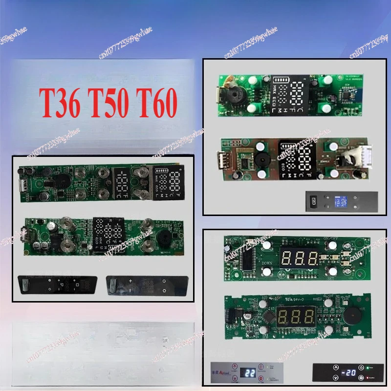 Auto-Kühlschrank-Motherboard-Zubehör: Display-Motherboard für Alpicool T36 T50 T60 mit Dual-Temperaturregelung Image