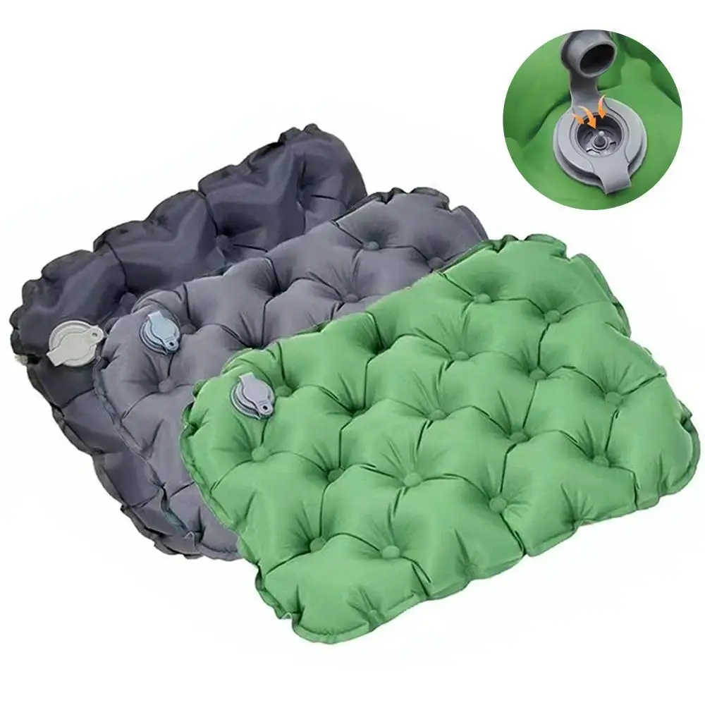 Tragbares Aufblasbares Sitzkissen für Outdoor-Camping, Leichtes Reise-Luftkissen, Feuchtigkeitsbeständig, Wasserdicht, Anti-Druck-Blasen Luftmatratze