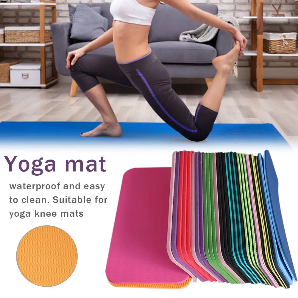 Yoga mat home fitness plate support exercise mat tpe thickening sports anti-slip knee kneeling mat Fitness Shaping Support