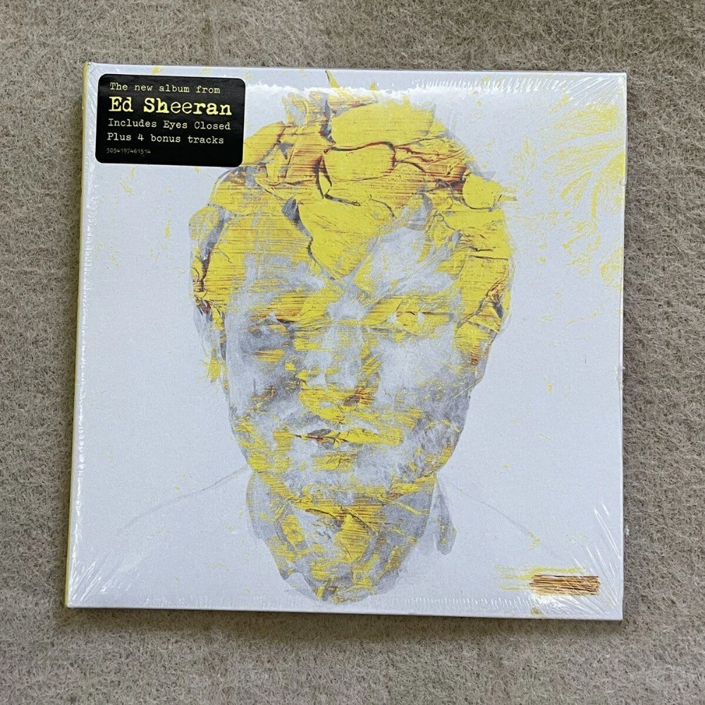 Ed Sheeran Subtract Deluxe CD-Album 2023 Pop-Folk-Musik Eyes Closed Boat 18 Lieder Sänger-Songwriter Akustikgitarre Disc Image