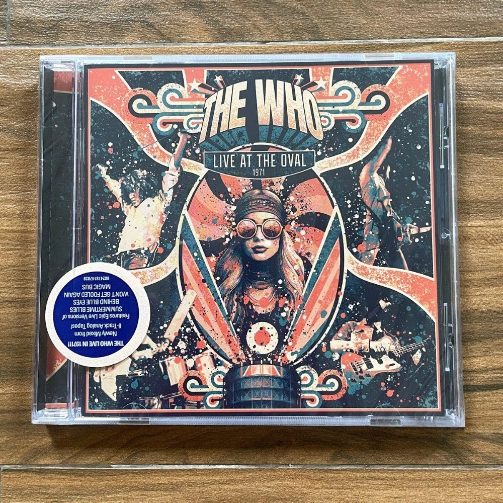 The Who Live At The Oval 1971 CD Hard Rock Classic Konzertaufnahme Whos Next Era Keith Moon Pete Townshend Versiegelte Schallplatte Image