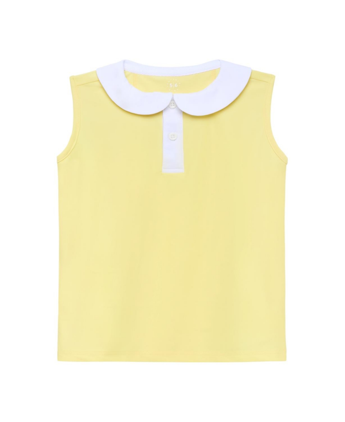Courtside Kids Girls' Girly Tank - Little Kid, Big Kid - Lemon