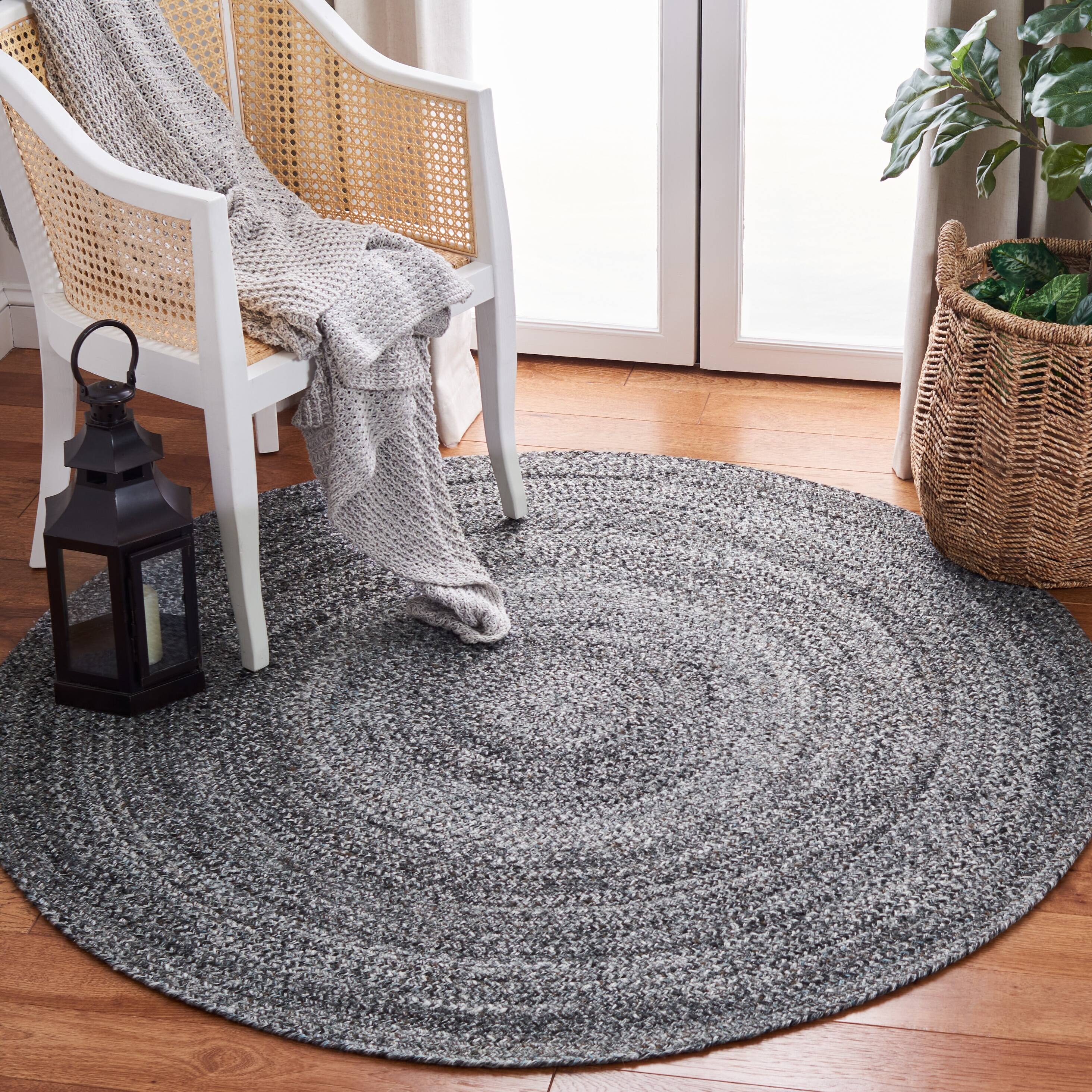SAFAVIEH Handmade Handmade Bhavana Country Geometric Polyester Rug