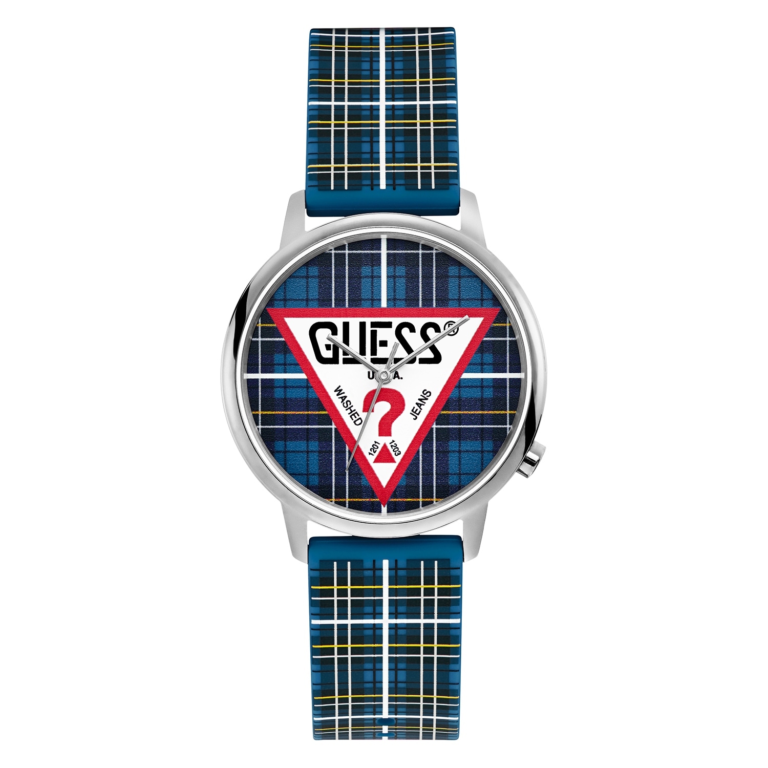 Guess Women's Classic Blue Dial Watch - V1029M1 - 6 (36)