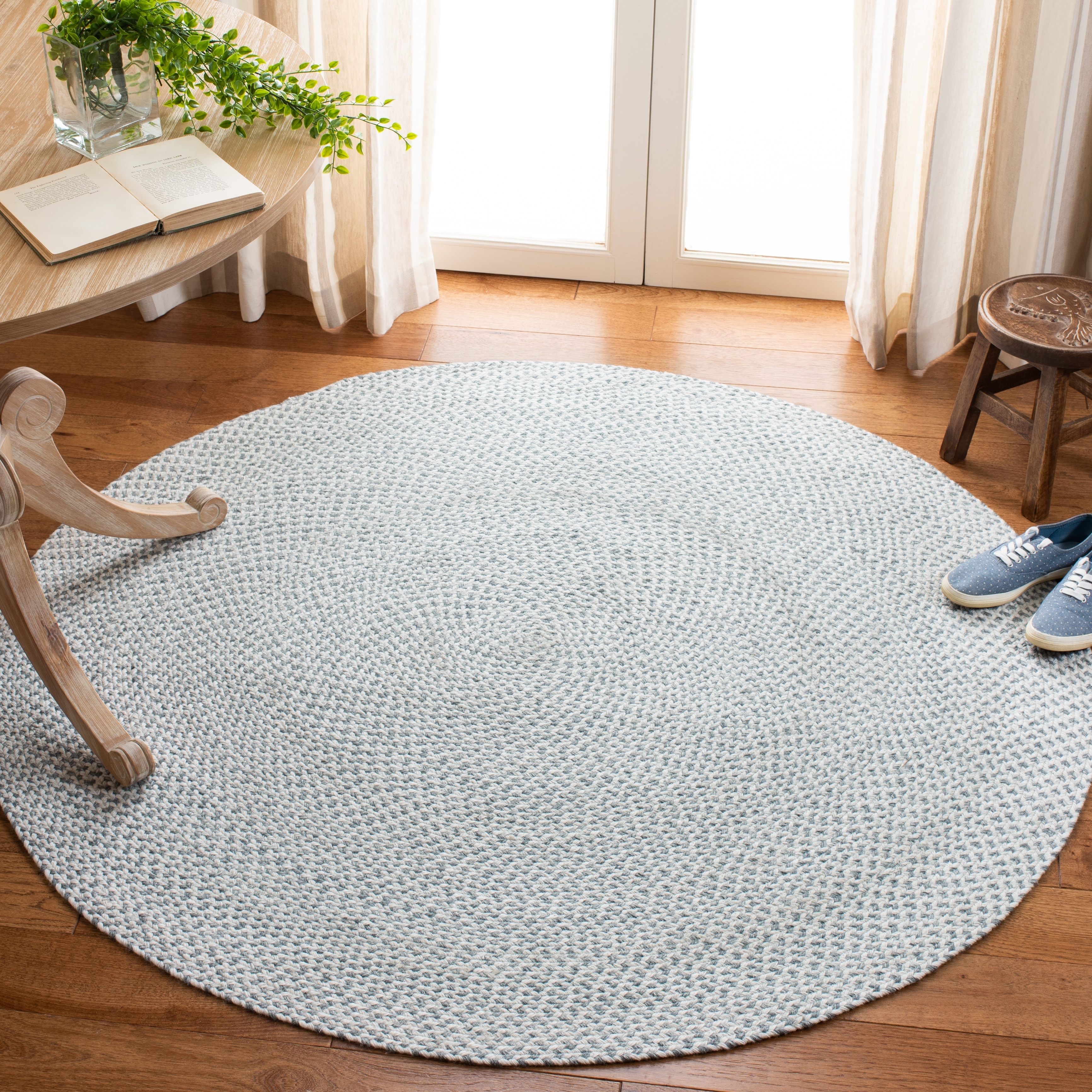 SAFAVIEH, Handmade Handmade Insa Country Geometric Polyester Rug