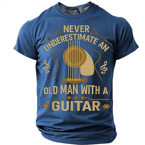 Herren Lustiger Slang T Shirt Kurzarm T-Shirt 3D-Druck Rundhalsausschnitt Hemd Mode Täglich Täglich Straße Blau Schwarz Rote Sommer Frühling Bekleidung S M L XL XXL XXXL Image
