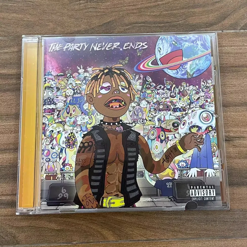 Juice WRLD The Party Never Ends 2024 Hip-Hop-Rap-Trap-Musikalbum Beliebte Rapper-Lieder Brandneu Versiegelt Auf Lager Versandbereit Image