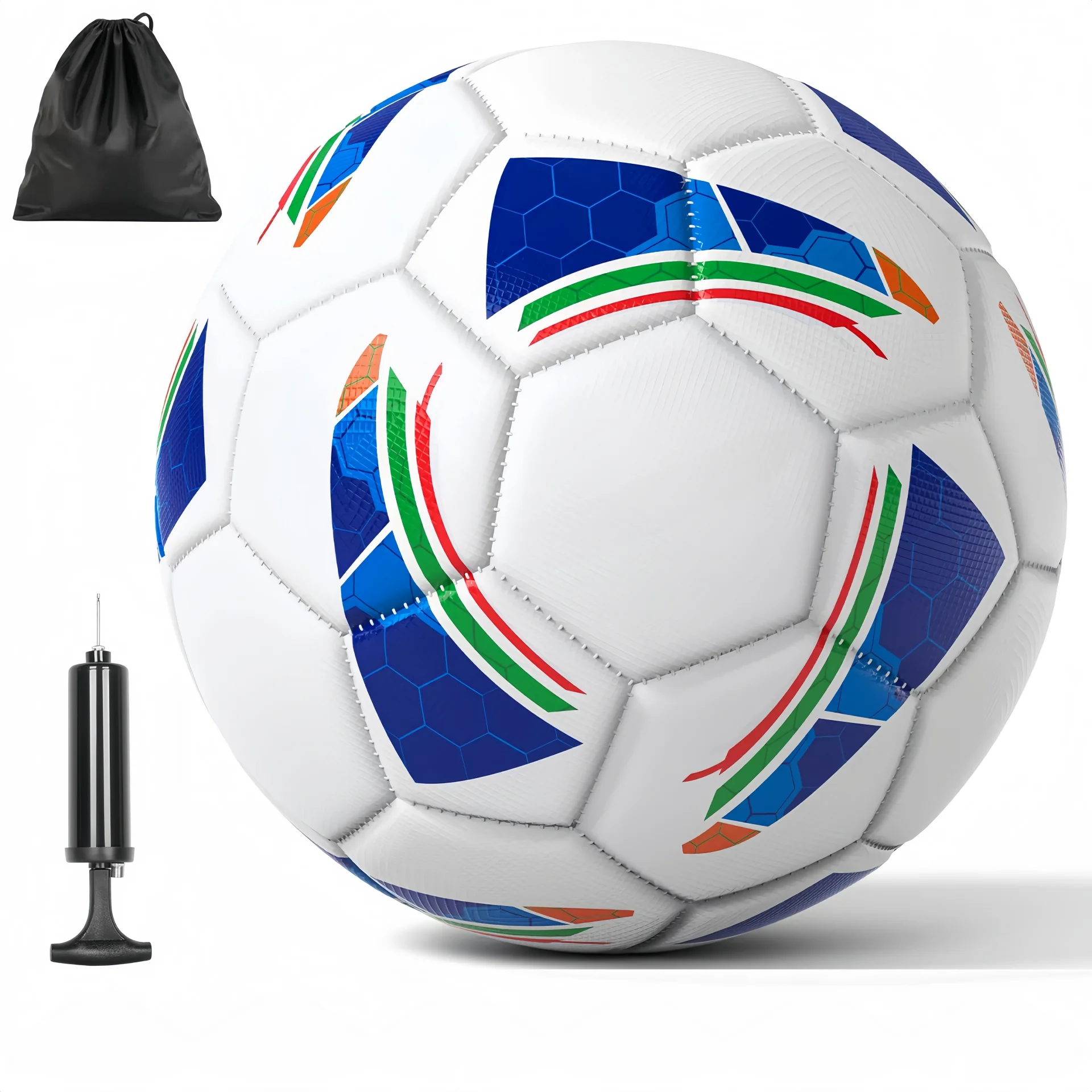 Größe 4 Hochwertiger Standard-Fußball Professionelle Outdoor-Sportbälle für Spiele Nahtloser Trainingsfußball Hochwertiges PU Image