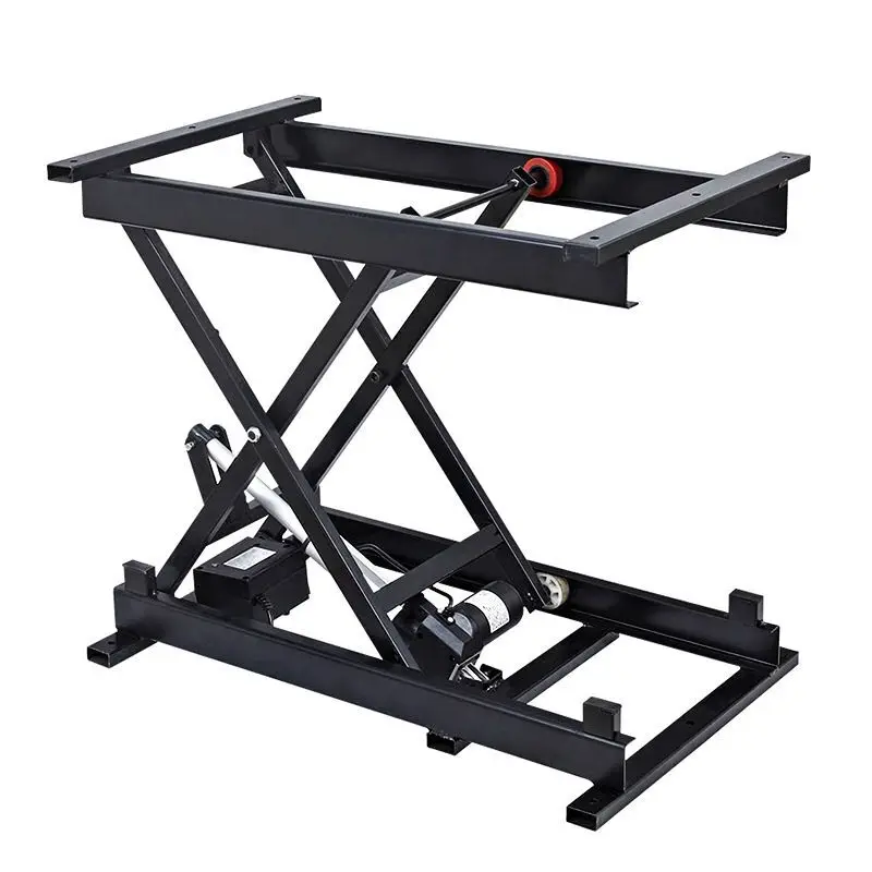 Anpassbarer 300kg Multifunktions-Elektrotisch mit Kabelfernbedienung, Esstisch, 24V Hebevorrichtung, klappbarer Eisenrahmen Image