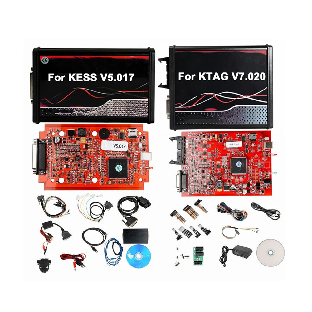 Obd ecu programmierer tool für ktag v2.6 kess v5.1 eu version obd2 unbegrenzte token software K-TAG master support auto lkw Image
