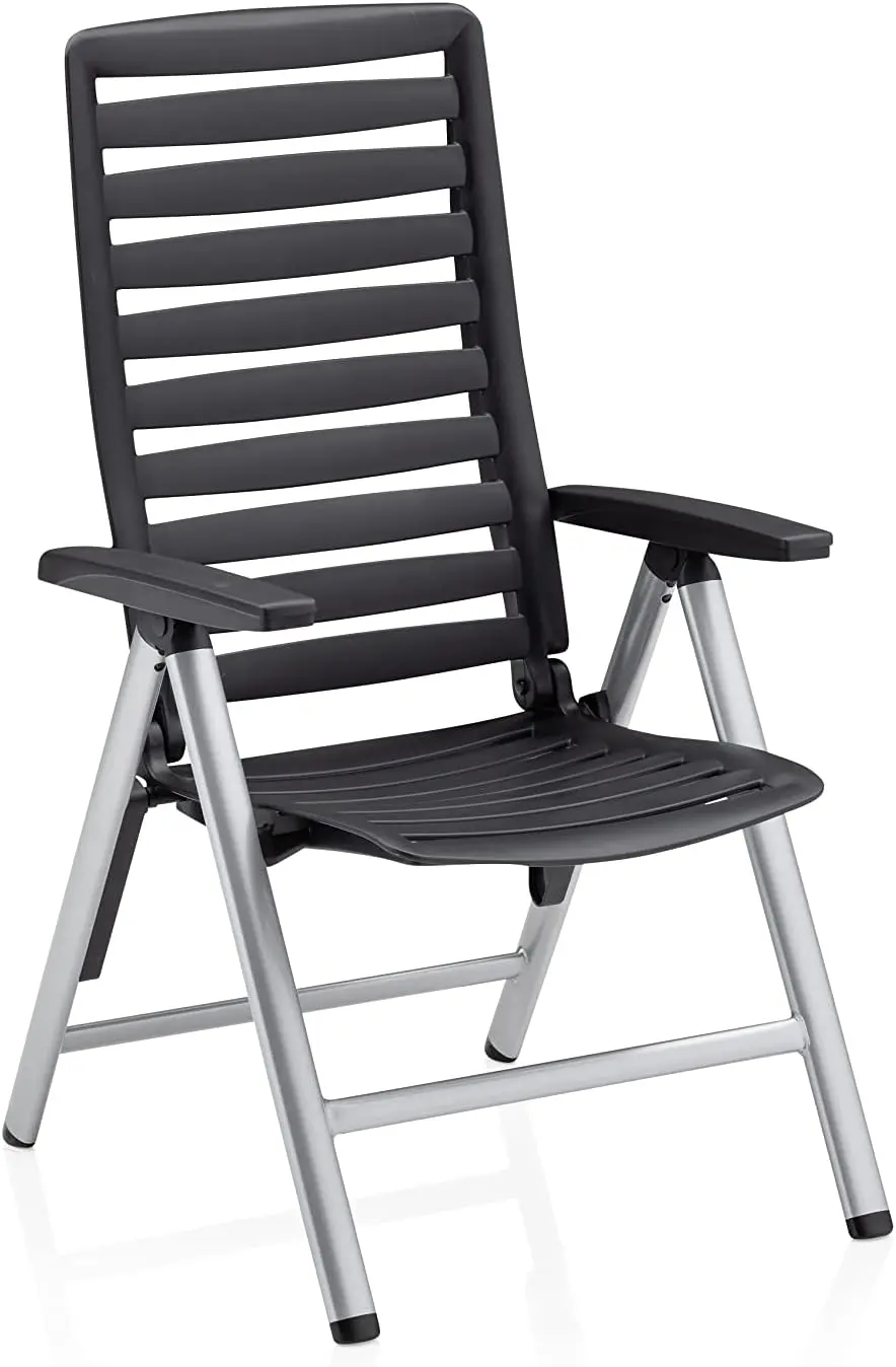 Wave Multipositionssessel – Gartenstuhl mit hoher Rückenlehne, verstellbar & pflegeleicht – wetterfester Gartenstuhl aus hochwertigem Material Image