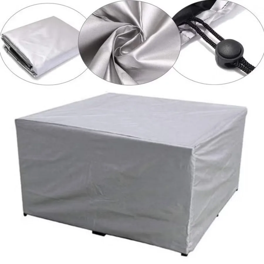 Abdeckung für Gartenmöbel, wasserdicht und staubdicht, Sofabezug aus 210D Oxford-Gewebe, 300 Größen, universeller Stil