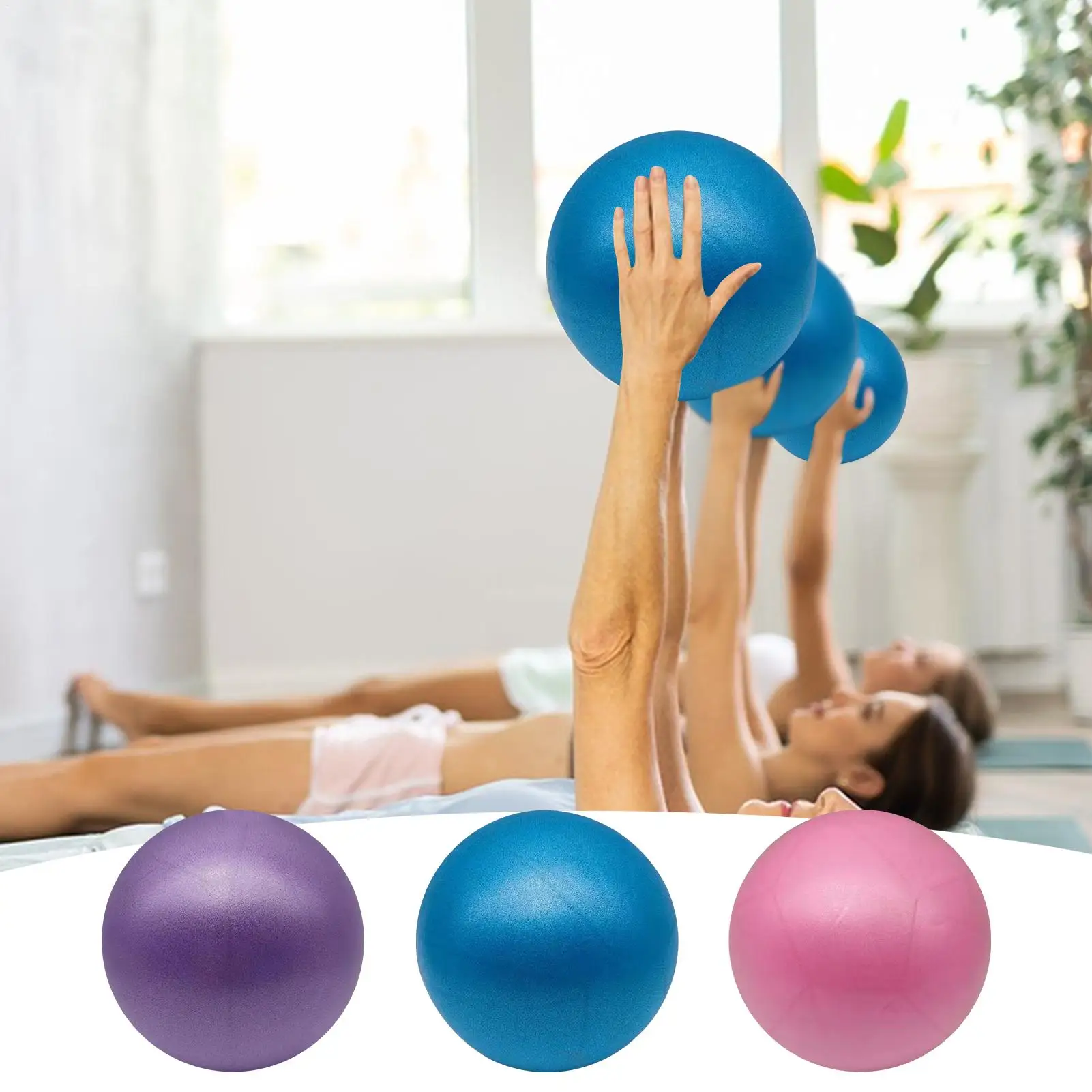15cm Yoga Pilates Ball Übungsball Gymnastik Fitness Pilates Ball Balance Übung Gym Fitness Yoga Ball Indoor Training Yoga Ball