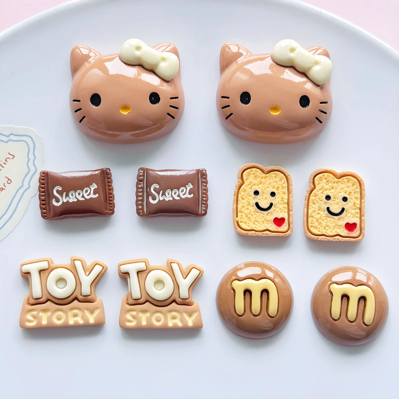 Kawaii Hello Kitty Schuh-Charms-Set Niedliche Schuhdekorationen für Clogs und Sandalen Bestseller Süße Accessoires Ideale Geschenke für Mädchen ﻿