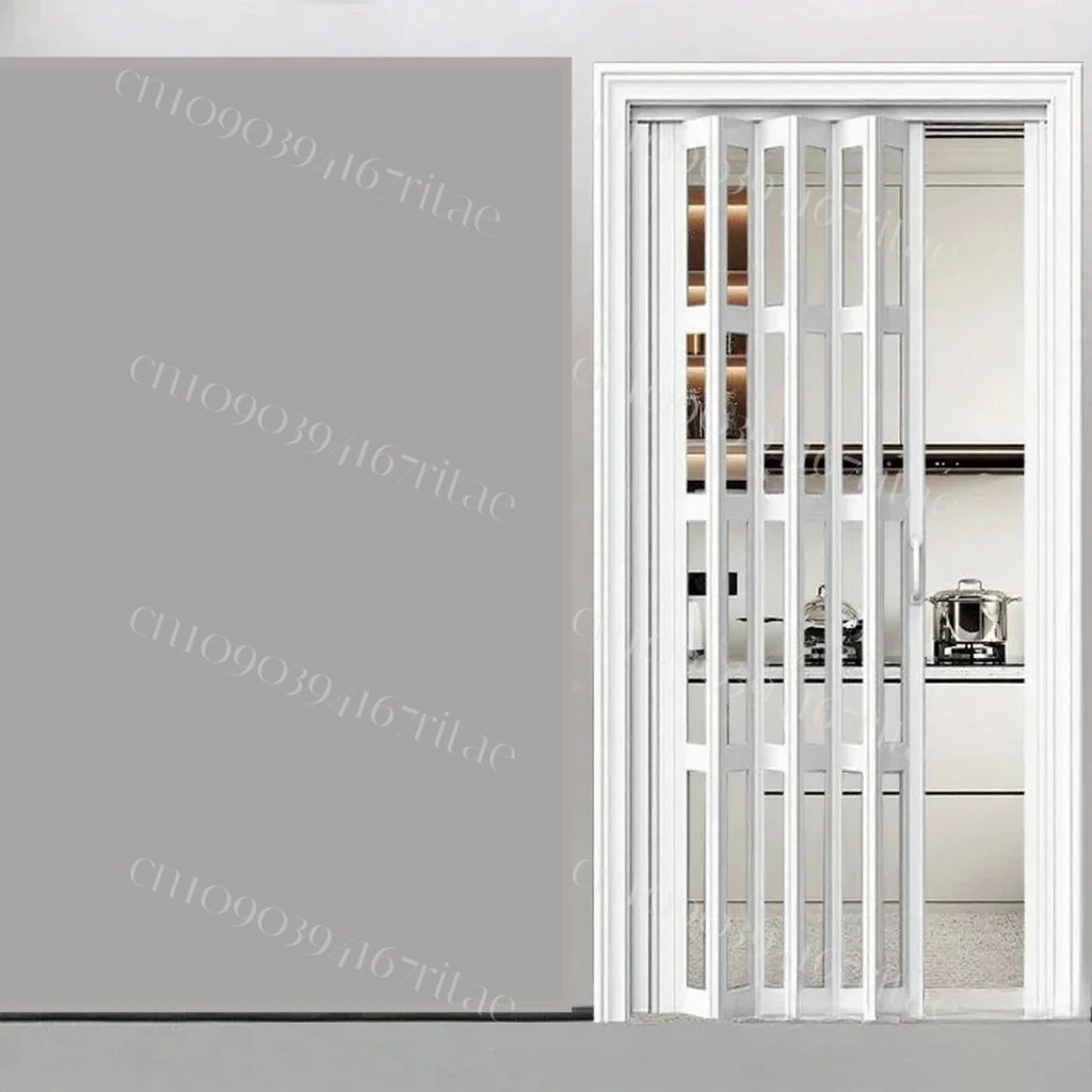 Küchen-Falttür, nicht perforierbare Schiebetür, unsichtbare Trennwand Image