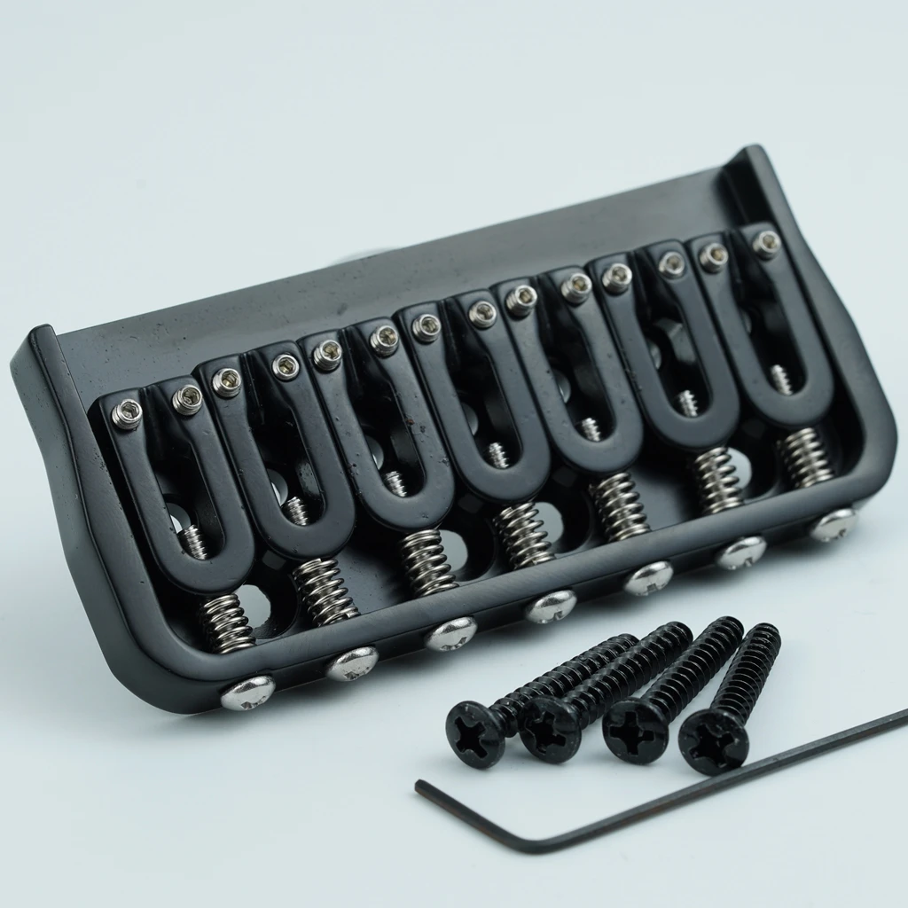 HS Style 7-Saiten-Stahlgitarrenbrücke mit 10,5 mm Polabstand für E-Gitarren-Ersatz Image