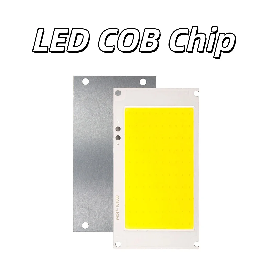 LED COB Chip für LED-Flutlicht, LED-Chip, Kaltweiß 6000K DC3V-3.6V, LED-Strahler, Lampe, Heimbeleuchtungszubehör