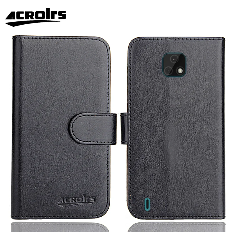 Coque Motorola Moto E7 6,5" Nouveau! Étui de protection spécial en cuir de luxe, 6 couleurs, portefeuille pour cartes de crédit