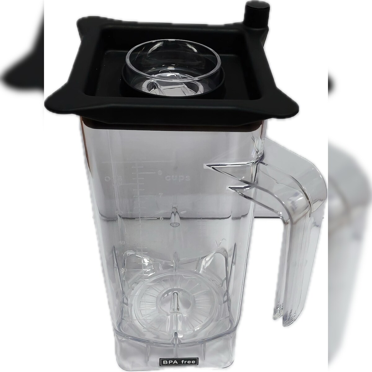 METRO PROFESSIONAL Krug für Standmixer GBB1000J, Glas/Polypropylen, 17 x 17 x 28.3 cm, 2 L, schwarz Image